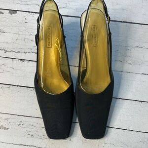 Studio Works Navy Heels